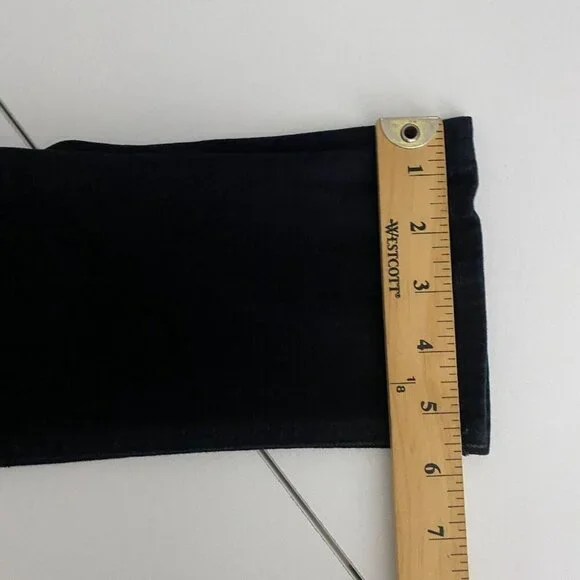 Rag & Bone High Rise Skinny Jeans in Black Coal Size 31 - Picture 11 of 12